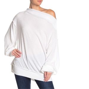Free People White Sweater